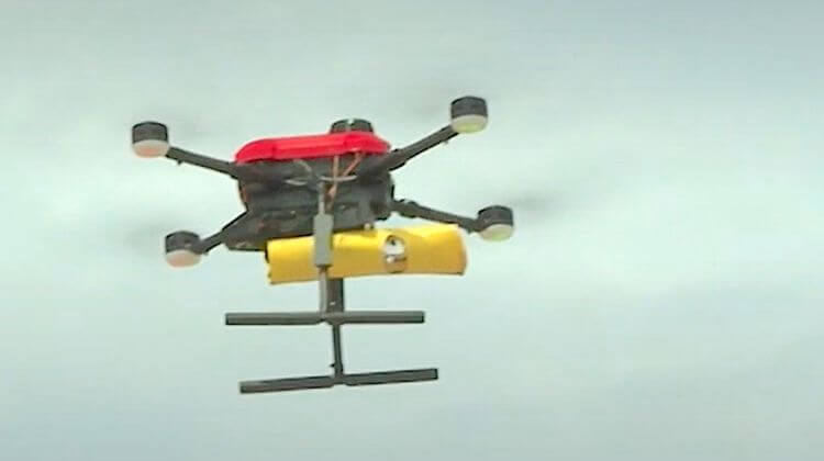 HELP ! – Des drones basques pour le sauvetage en mer